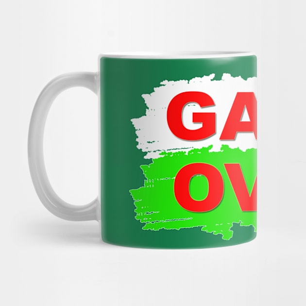 GAME-OVER,-RED,-GREEN by UNIQUE GIFTS